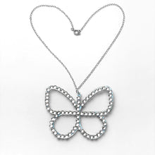 Load image into Gallery viewer, Crystal Butterfly Necklace
